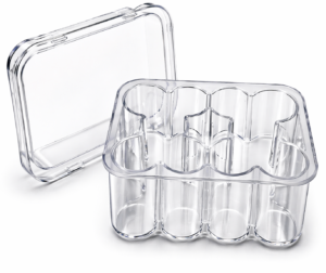 10-vial-kit-case 10 Vial Kit Case (Clear)
